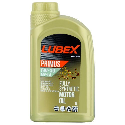 Синтетическое моторное масло PRIMUS MV-LA 5W-30 - 1 л Синтетическое моторное масло PRIMUS MV-LA 5W-30 - 1 л
